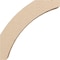 Ekena Millwork 3-inch W x 12-inch D x 12-inch H Thorton Rough Cedar Woodgrain TimberThane Knee Brace, Primed BRCUR03X12X12THRRCPR - alternate 3